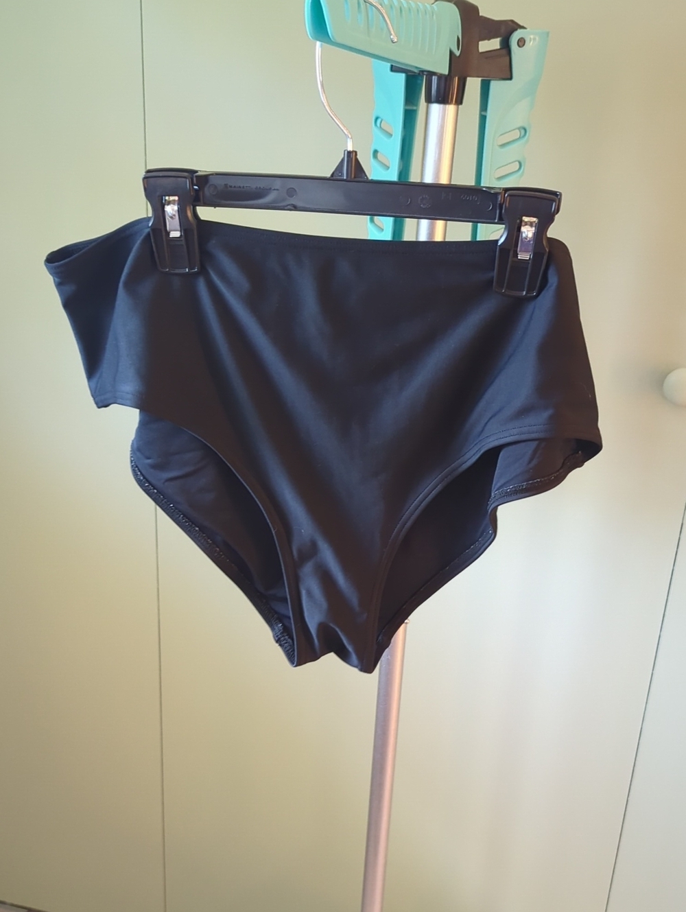 ZYIA Black High-Waist Light N Tight Bikini Bottoms
